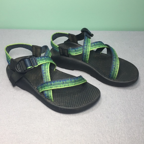 green cross sandals